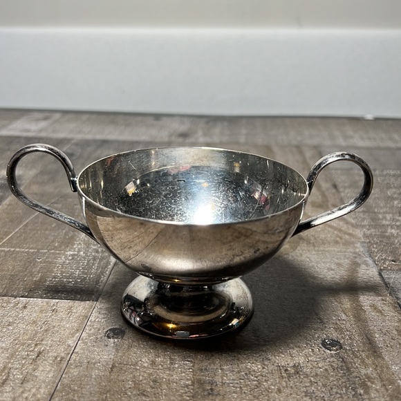 VINTAGE BENEDICT SILVER PLATE BMC CREAM SUGAR SET - Picture 5 of 7